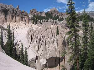 La Garita Area Map at 1:24,000 scale.